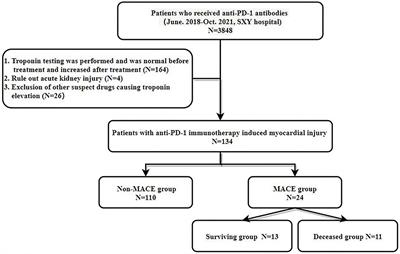 Which cardiac parameters best predict the cardiovascular outcomes among patients with anti-PD-1 immunotherapy-induced myocardial injury?